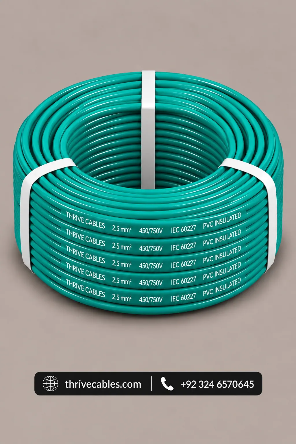 2.5 mm² Single Core Copper 1 2.5 mm electric wire